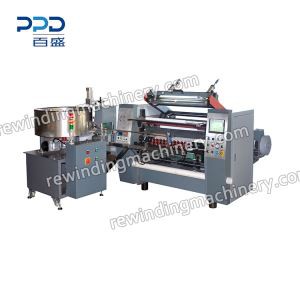 Automatic Paper Roll Slitter Rewinder
